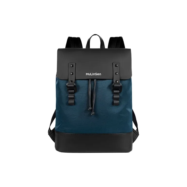 Mulinsen Oxford Backpack Laptop Bag Regular Unisex Black/Gray/Green/Blue-5