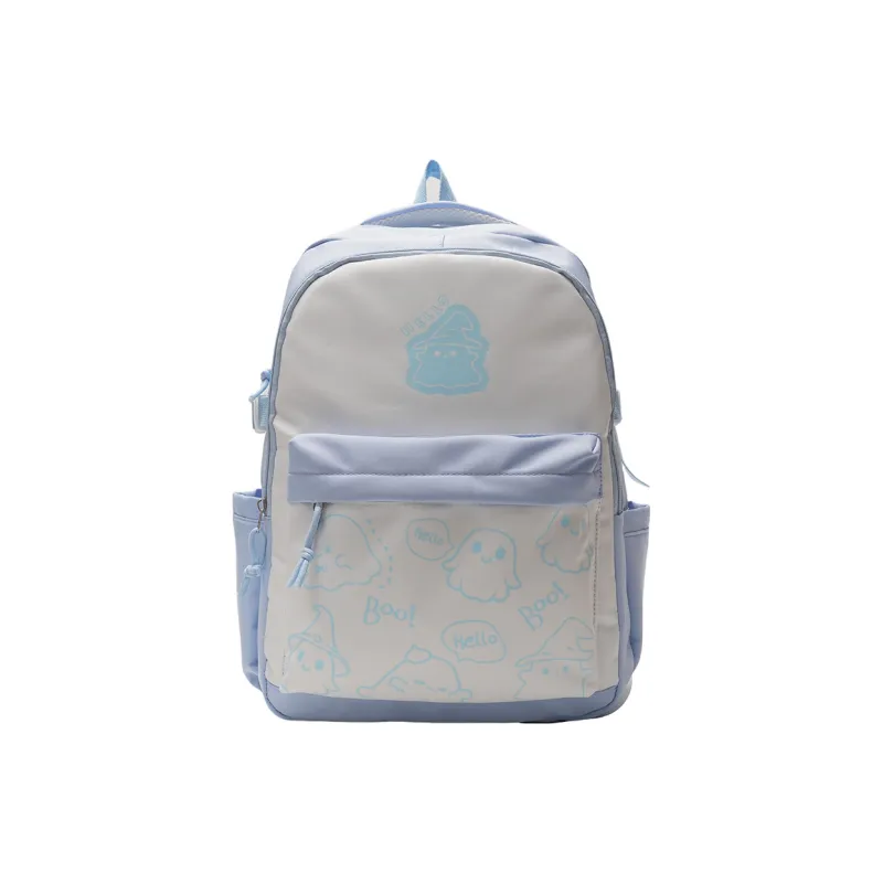 Yalu Nylon Backpack Unisex Multicolor-21