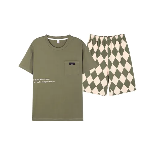 Pretty lady Men Pajama Sets