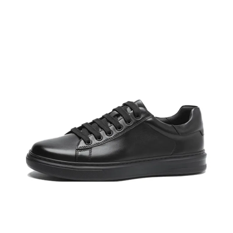 ELLE HOMME Skateboard Shoes Men's Black-0