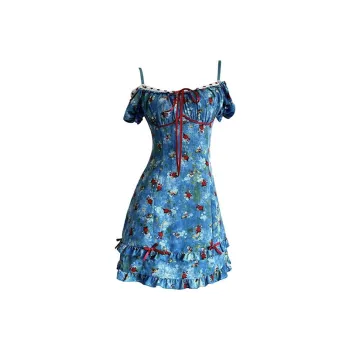 Manekniv Short Sleeved Dress Women's