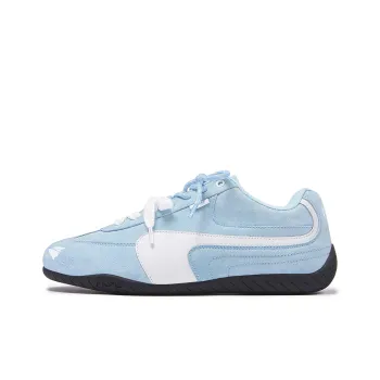 MASONONCE Racing Shoes Anti Slip Wear Resistant Low Top Casual Shoes Unisex Light Blue