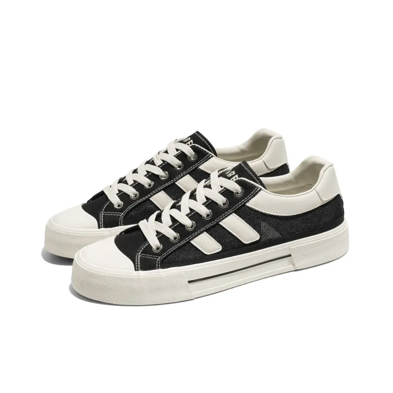 RENBEN Slip Resistant, Abrasion Resistant, Breathable Low Top Canvas Shoes Men's-2