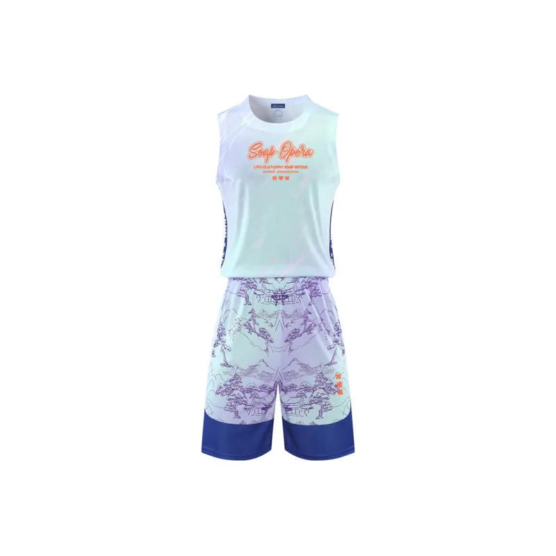 SOAP OPERA Basketball Suit Unisex-5