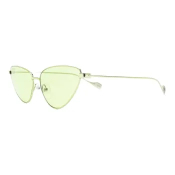 Balenciaga Metal Cat Eye Sunglasses Women's Green