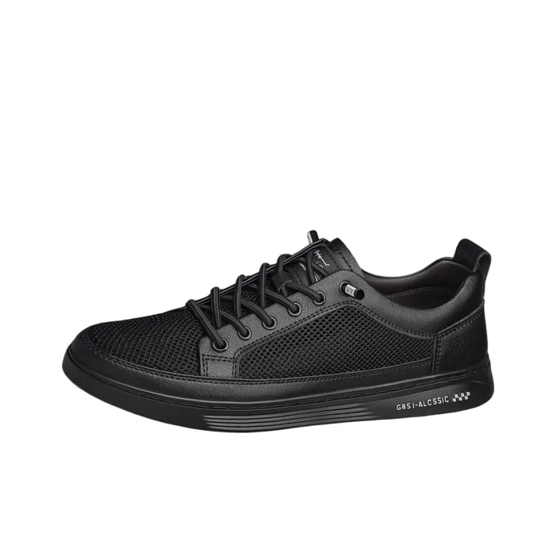 Ruomini Breathable Low Top Skateboard Shoes Men's-5