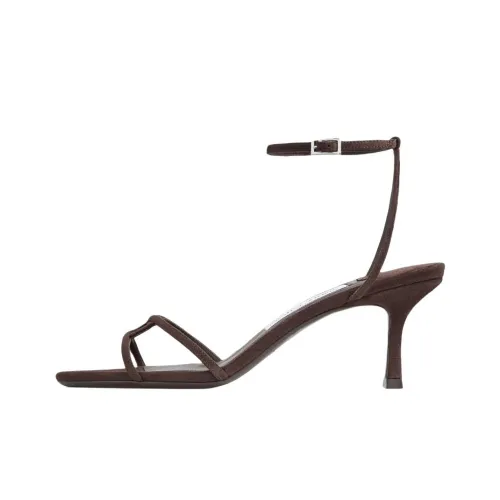Jimmy Choo Leo One Strap Sandals 6.5cm Women's Umber