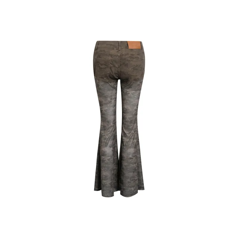 Ariseism Casual Pants Women's Camouflage-1