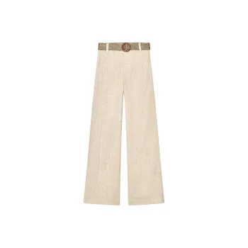 ZARA Casual Pants Women's Light Beige