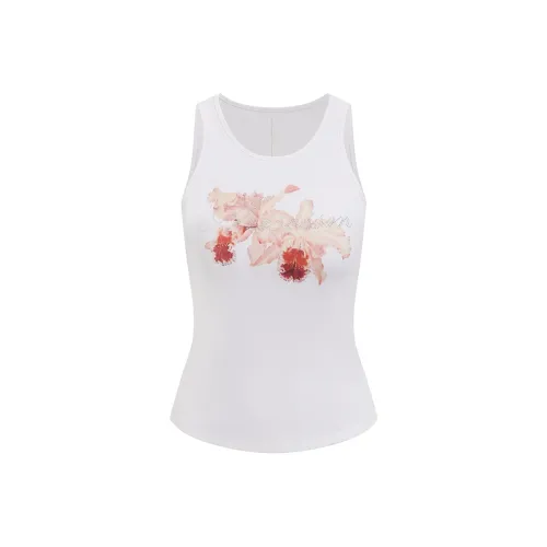 Ariseism Tank Tops Women's White