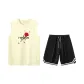 2 Pack (Apricot Top+Black Pants)