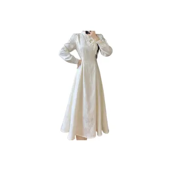 XIANSINIAO Long Sleeved Dress Women's