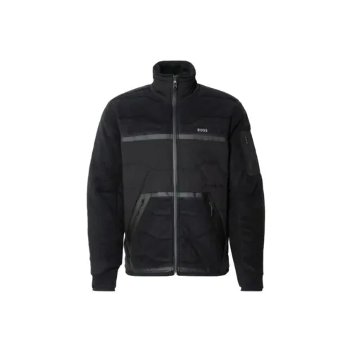 HUGO BOSS Jackets & Coats Men's Black