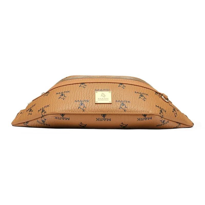 FAIRWHALE PVC Sling Bag Regular Unisex Brown-3