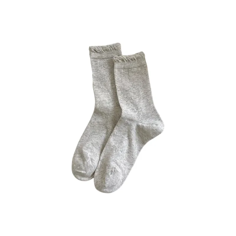 Gentle Welcome Mid Calf Socks Unisex Combo Set-11
