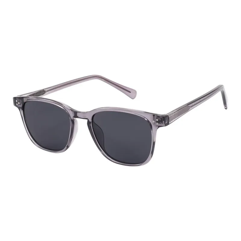 JEKA TR/Memory Plastic Round Sunglasses Unisex-6