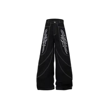 ZYKY Jeans Unisex Black