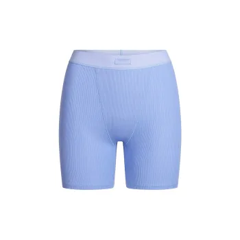 SKIMS SS25 COTTON RIB BOXER Shorts Women's 1 Pack