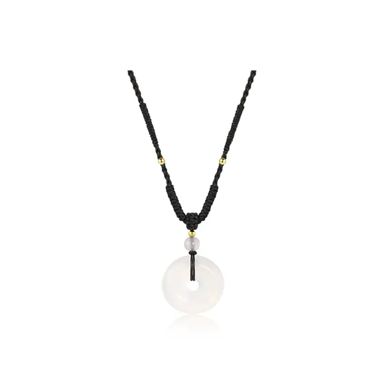 WINGSTOP Chalcedony Necklaces Unisex-2