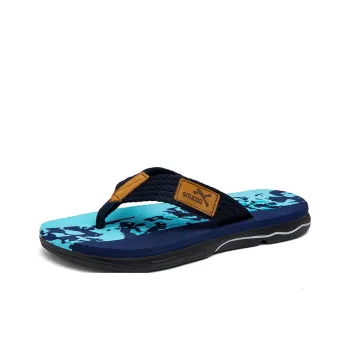 YUZHAOLIN Rubber Sole Abrasion Resistant Slip Resistant Flip Flops Men's