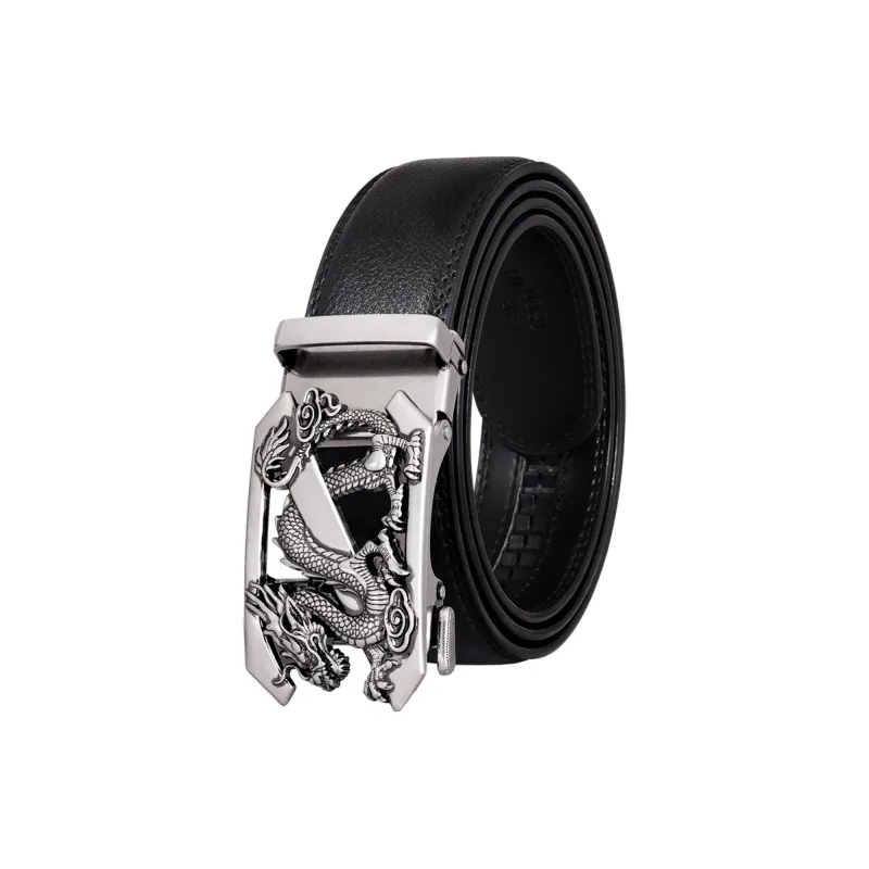 TUCANO Split Cow Leather Belts Men's Width 3.5CM-1