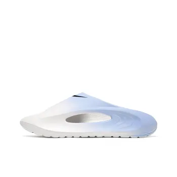 Binary EVA Quick Dry Slip Resistant Slide Slippers Men's White Blue