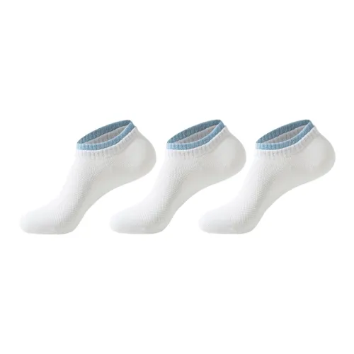 PLANDOO Ankle Socks Men's 3 Pack