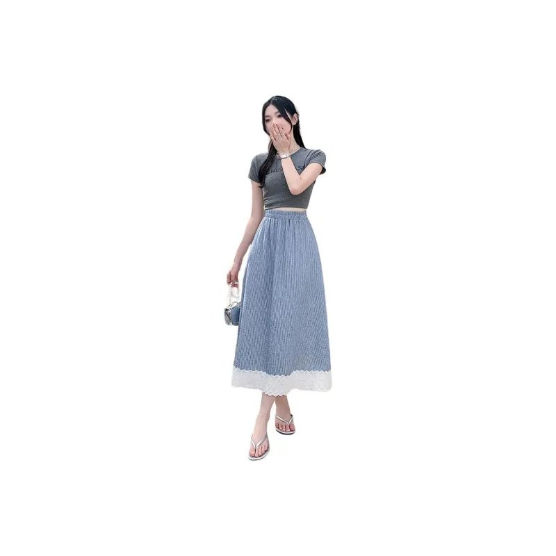 ONNFB Casual Long Skirt Women's-5