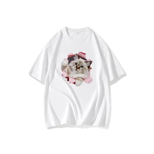 FAIRWHALE Drop Shoulder Sleeve T Shirt Women's