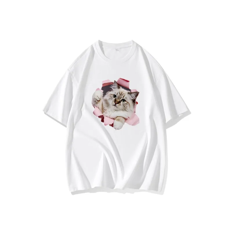 FAIRWHALE Drop Shoulder Sleeve T Shirt Women's-0