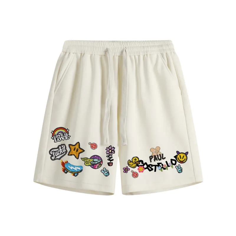 PAUL COSTELLOE Casual Shorts Unisex-15