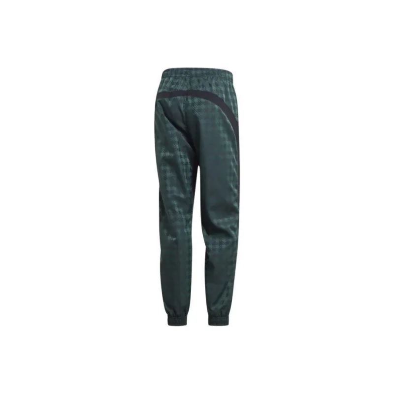 Adidas Originals Casual Pants Men's Green/Black-1