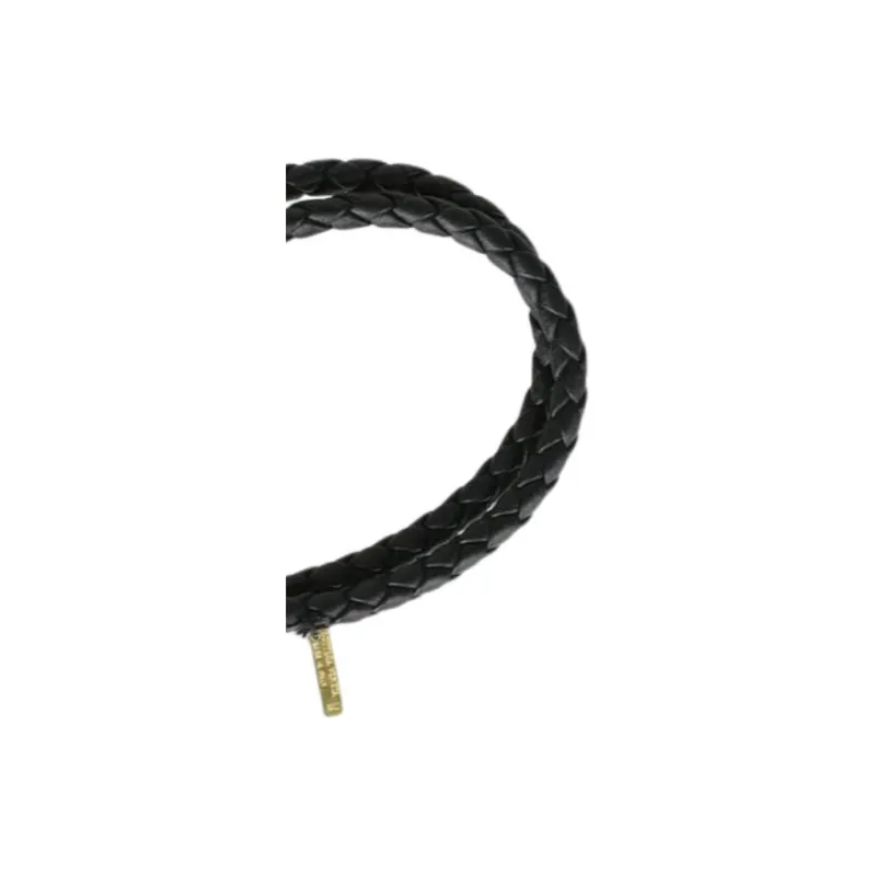 Bottega Veneta Leather Bracelets Women's Black-2