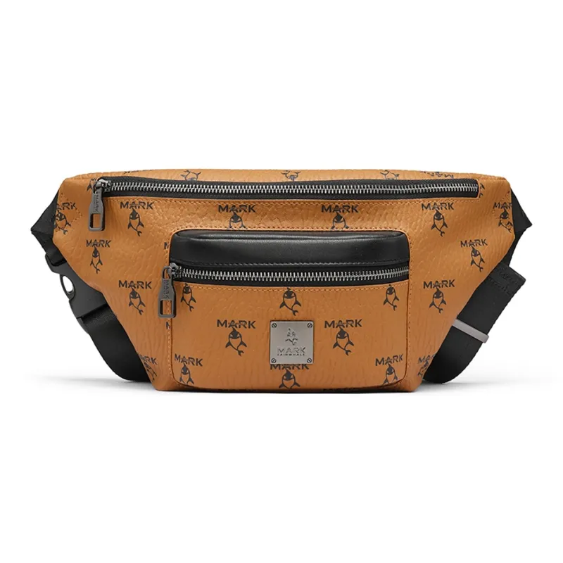 FAIRWHALE PVC Sling Bag Regular Unisex Brown-0