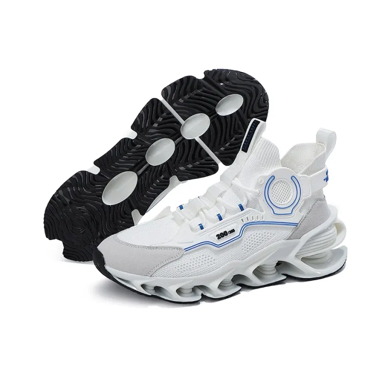 VIDORY ANGEL Height Increasing Abrasion Resistant Breathable Slip Resistant Low Top Casual Shoes Men's-25