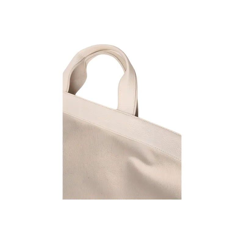 NOTHING WRITTEN Cotton Tote Bag, Shopping Bag, Handbag Small Size Women's Natural-2