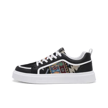BINGO DUCK Slip Resistant Low Top Skateboard Shoes Men's