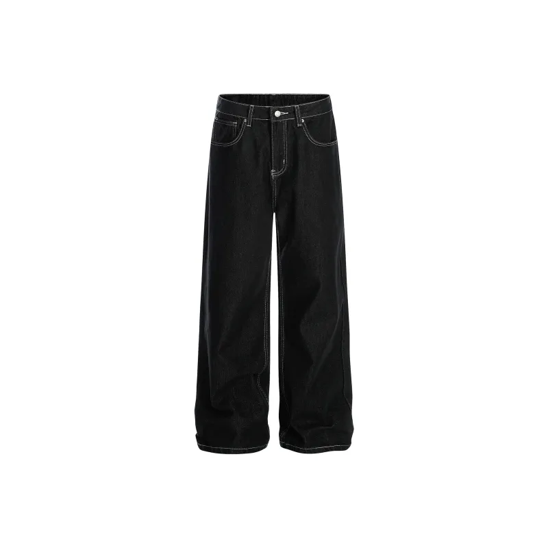 MT99 Jeans Unisex Black-0