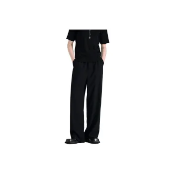 WILD LEADER Casual Pants Men Nighttime Black[XXKW5138W71]