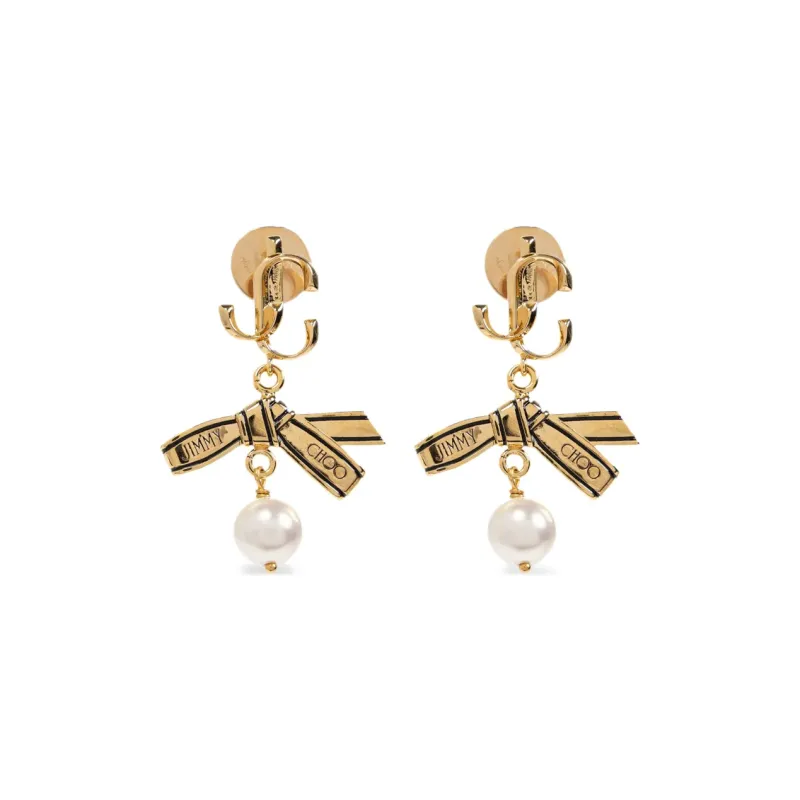 Jimmy Choo Ribbon Earrings-0