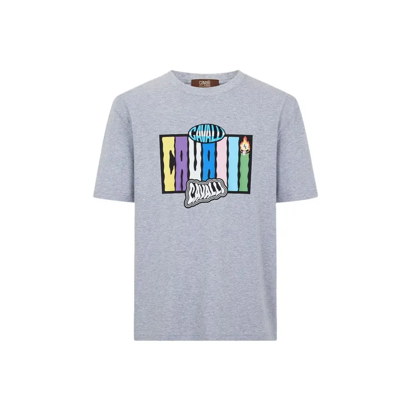 Cavalli Class T Shirts Men-6