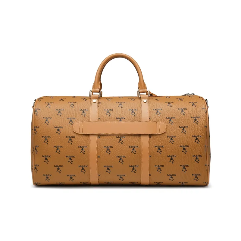 FAIRWHALE PVC Travel Bag Unisex Brown-2