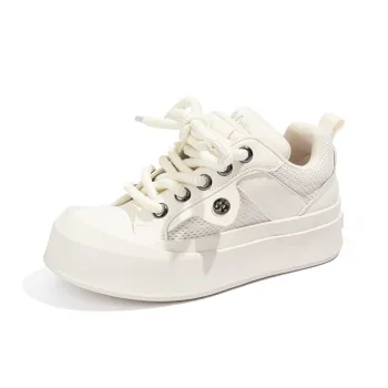 Lee Cooper Anti Slip And Wear Resistant Height Increasing Low Top Skateboard Shoes Women's