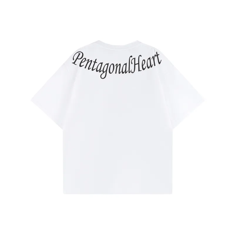 PENTAGONAL HEART T Shirt Unisex-6