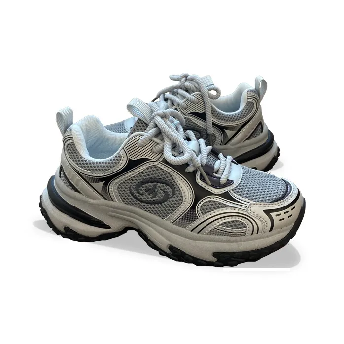 XLAIII Anti Slip And Wear Resistant Height Increasing Low Top Chunky Sneakers Unisex-12