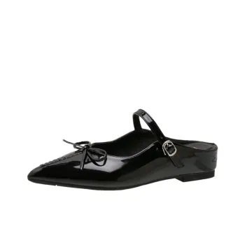 Than Than Me Rubber Sole Slip Resistant Closed Toe Slippers Women's