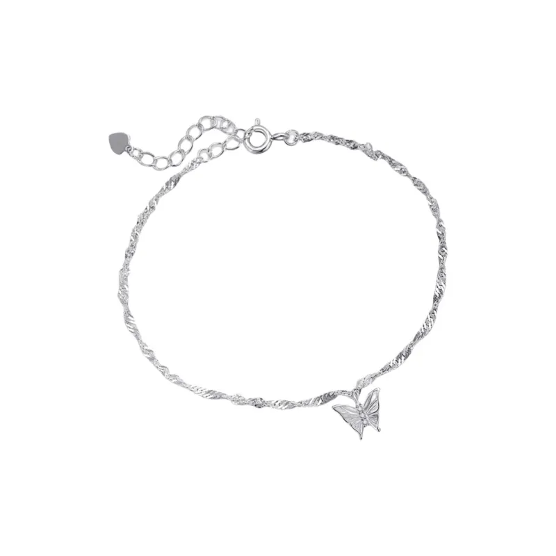 Barbie S925 Silver Bracelets Women's Silver-0