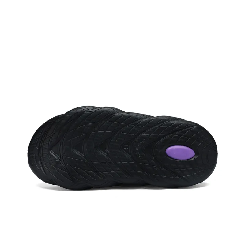 Binary Clogs Men's Black Purple-3