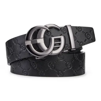 POLOMEISDO Top Grain Cow Leather Belts Men's 3.5CM