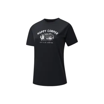 XTEP Sports Life Collection T Shirt Women's Jet Black